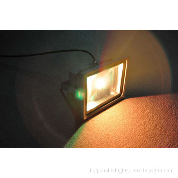 Warm White 10w Cob Outdoor Led Floodlight Bridgelux With Wireless Dimmer Ip65